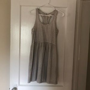 Grey & white striped Razorback Lou & Grey sundress